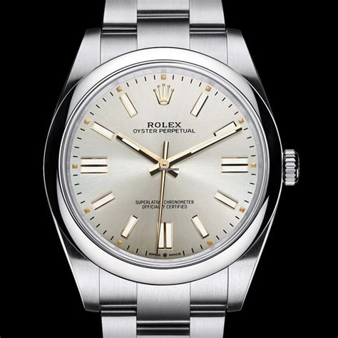 rolex op silver dial|rolex op 41 for sale.